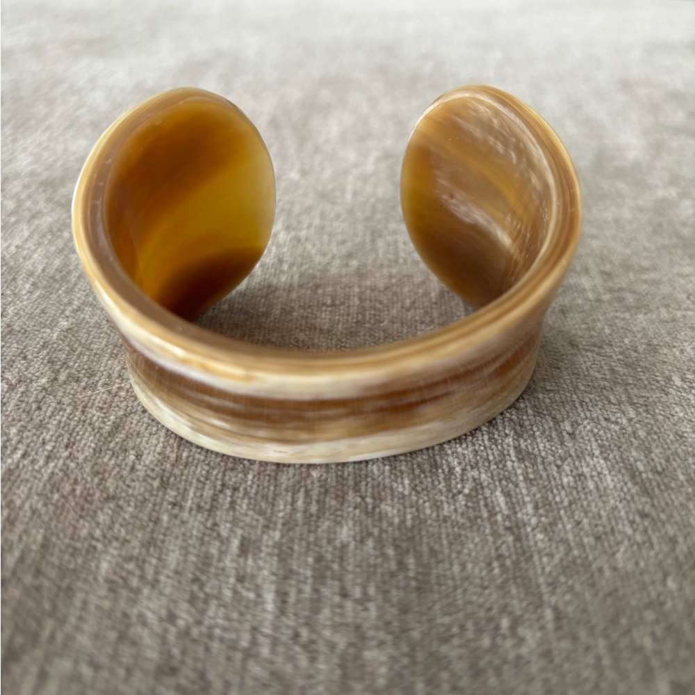 Noonday Collection Natural Horn Cuff Bracelet